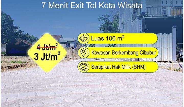 Tanah Ciangsana 5 Menit Kampung Wisata Ciangsana 1