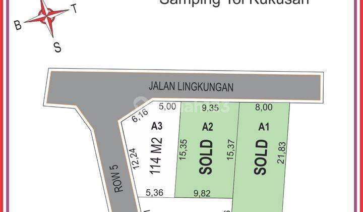 Kaveling Tanah Beji Depok Dekat Dengan Kampus Ui 6