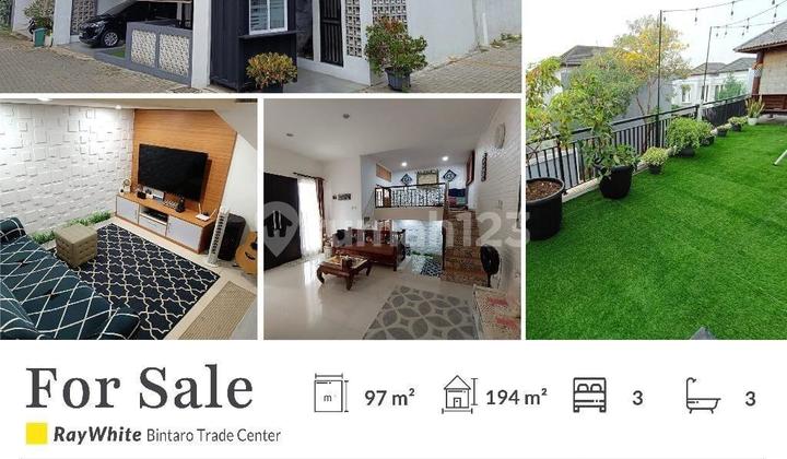 Harga Murah Rumah Cluster Bintaro Dekat BXC Mall dan Stasiun 2