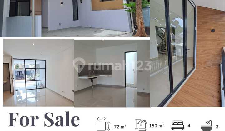 Rumah Baru Hunian Nyaman di Mahagoni Graha Bintaro 