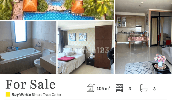 Apartemen Hamptons Park Jaksel Full Furnished Siap Huni dan Strategis