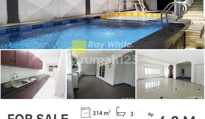 Modern House with Swimming Pool @Bintaro Sector 6