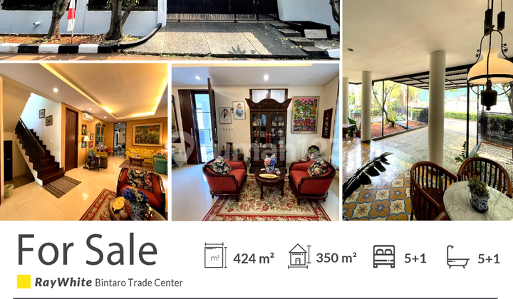 Rumah Sale 2 Lantai Luas di Lebak Bulus @Jaksel  2