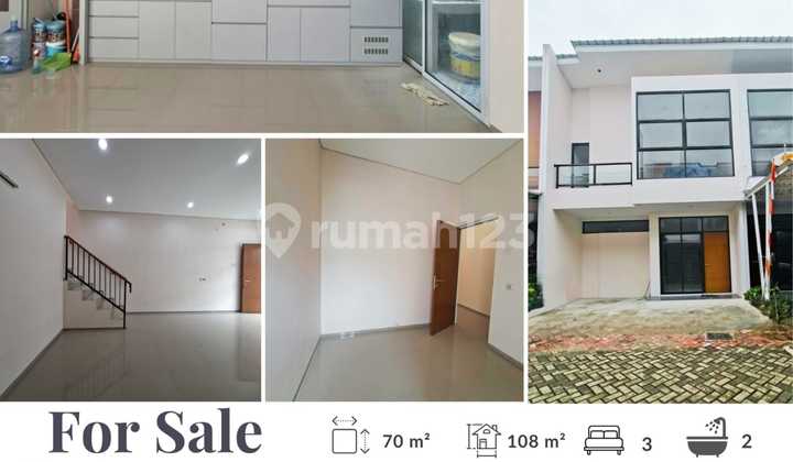 For Sale: 2-Story House Ready to Occupy Near UPJ Campus Bintaro 2