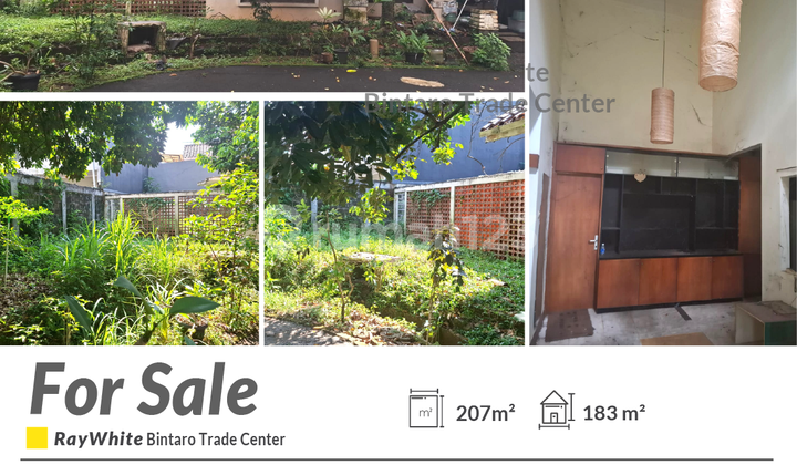 Jual Tanah di Puri Bintaro Dekat Stasiun KRL