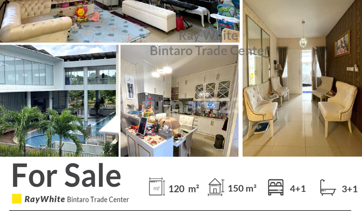 Rumah Minimalis dan Bagus di Paradise Resort Ciputat