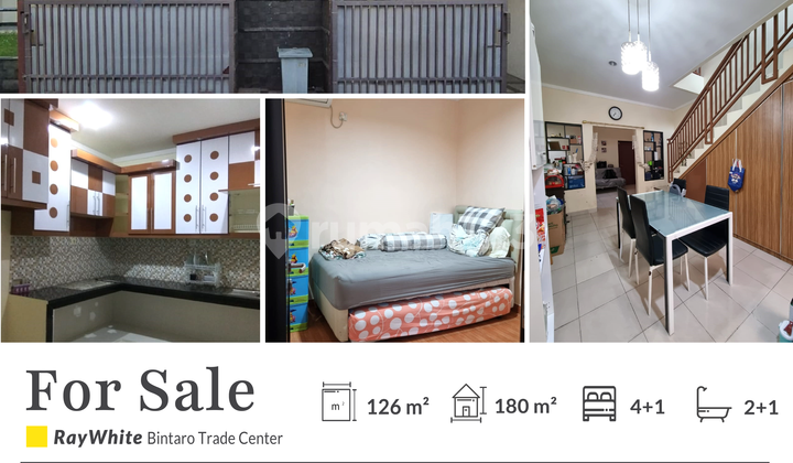 Rumah Siap Huni Open Nego di Cluster @Graha Bintaro 