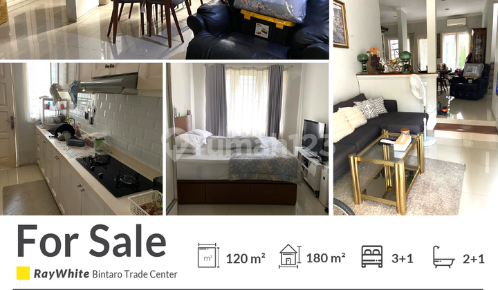 Rumah dengan Taman di Puri Bintaro Sektor 9