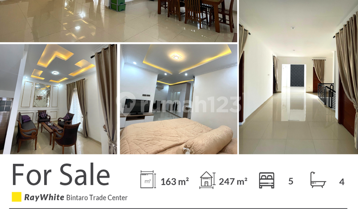 Turun Harga Rumah Modern di Bintaro Sektor 9