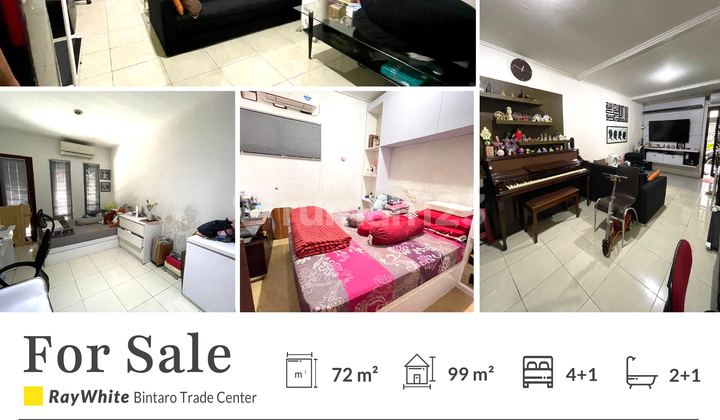 Jual Rumah Murah Cluster Adora Bintaro, Dekat Stasiun Jual Rumah Murah Cluster Adora Bintaro, Dekat Stasiun