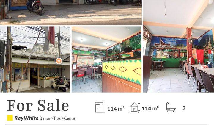 Dijual Ruko Bagus di Jl Bukit Indah Serua Ex Resto 