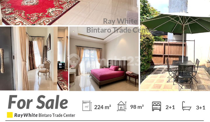 Rumah Siap Huni Posisi Hook di Villa Cendana Ciputat