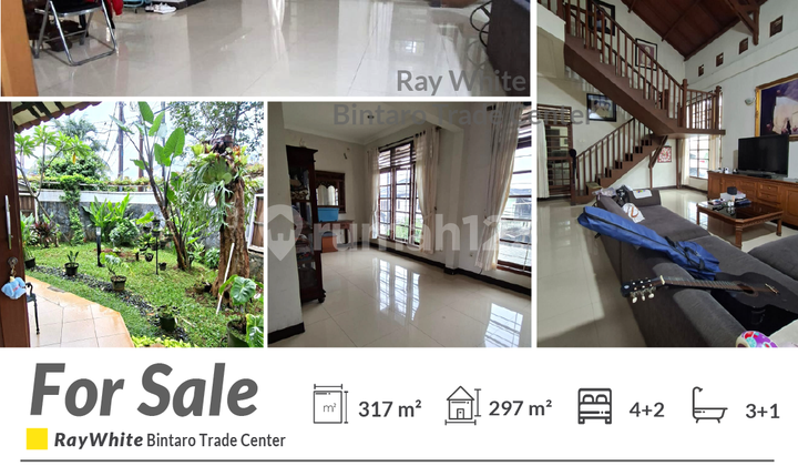 Selling Cheap Land and House in Bintaro Pondok Jaya