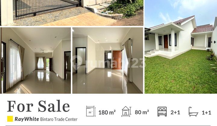 Rumah Cluster Plumeria Graha Bintaro, Strategis dan terjangkau