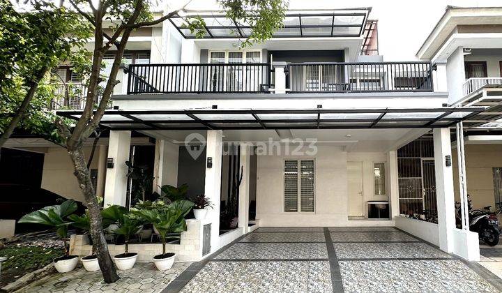 Rumah Minimalis Siap Huni Dengan Desain Mewah di Graha Raya 1