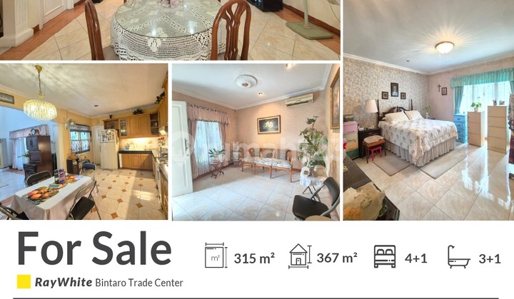 Rumah Modern Semi Furnished di Menteng Bintaro Sektor 7