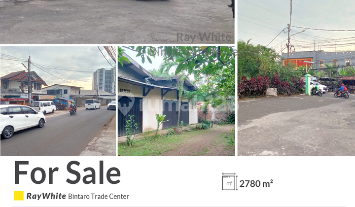 Kavling Luas Untuk Ruang Usaha Dekat Bintaro dan Mall