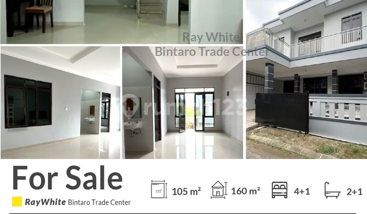 Jual Rumah Terawat 2 Lantai Cluster Graha Bintaro 