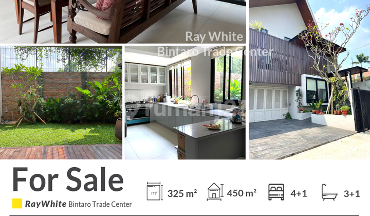 Rumah Kontemporer 2 Lantai di Jl Bangka @Mampang Jaksel