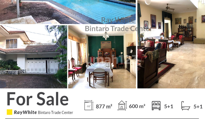 Rumah Mewah Taman Luas di Lebak Bulus Rumah Mewah Taman Luas di Lebak Bulus