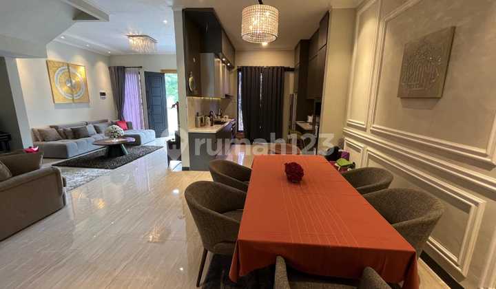 Rumah Modern Furnished di Bali View Cirendeu
