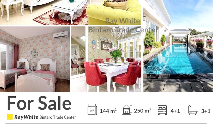 Rumah Modern dan Mewah Furnished @Bintaro 2