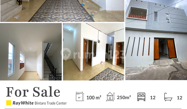 For Sale: Modern and Strategic Boarding House in Bintaro Utama Near STAN