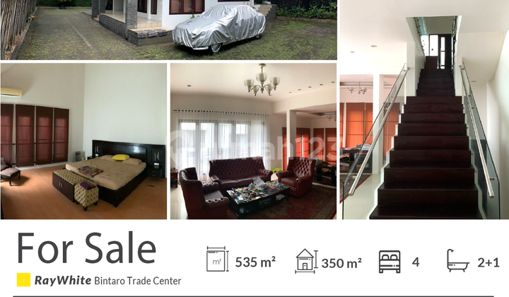 Rumah Luas dan Modern di Menteng Dalam Jaksel