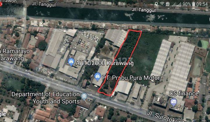 Kavling Strategis Pinggir Jalan Cocok Untuk Ruang Usaha di Karawang 1