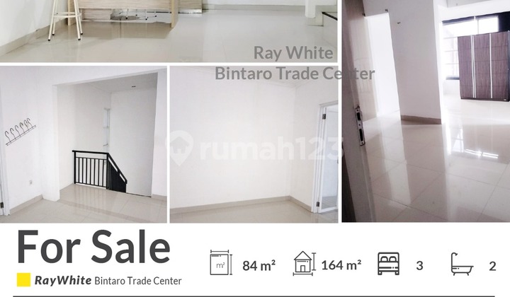 Rumah 2 Lantai di Cluster Gelatik Ciputat