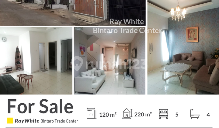 Rumah Full Furnished Harga Murah @Bintaro Sektor 5 Rumah Full Furnished Harga Murah @Bintaro Sektor 5