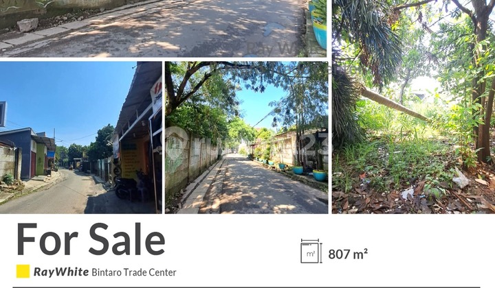 Jual Tanah Hadap Jalan di Pondok Aren