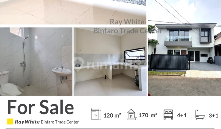 Rumah Baru Bangun Siap Huni di Bintaro Sektor 9 2
