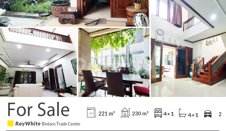 A Serene and Spacious House in Bintaro Sector 9