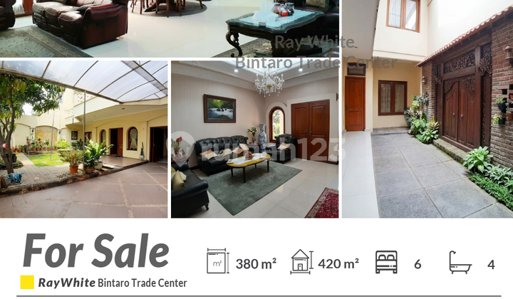 Rumah Mewah dan Strategis di Bintaro Permai