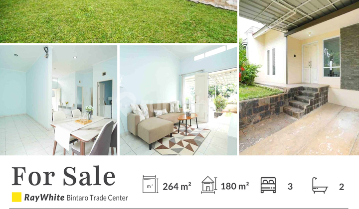 Ready-to-Occupy House with Comfortable Living in Pondok Cabe Pamulang