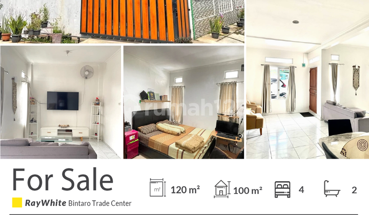 Rumah Hook Siap Huni di Villa Dago Toll @Serua