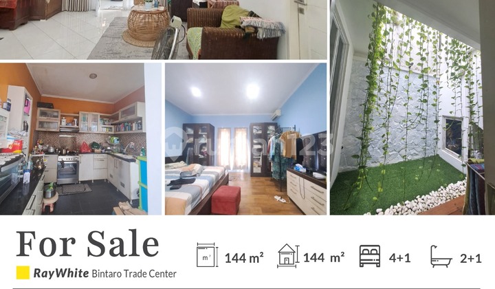 Rumah Cluster Adora Permata Bangunan Bagus dan Asri