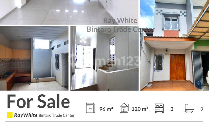 Rumah Murah Siap Huni di Villa Bintaro Regency 1