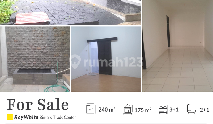 Harga Nego Rumah Luas di Camar Bintaro Sektor 3  1