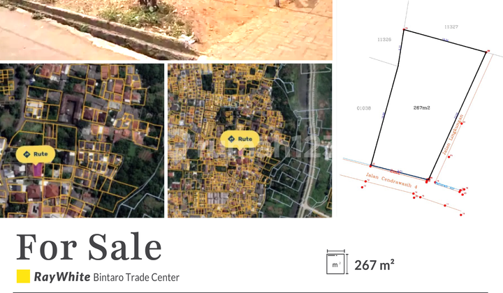 Jual Tanah Murah di Sawah Baru Dekat Bintaro Jaya Jual Tanah Murah di Sawah Baru Dekat Bintaro Jaya