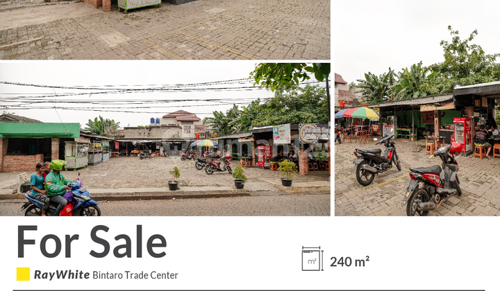 Jual Kavling Pasar Bukit Nusa Indah Serua, Samping Jalan 