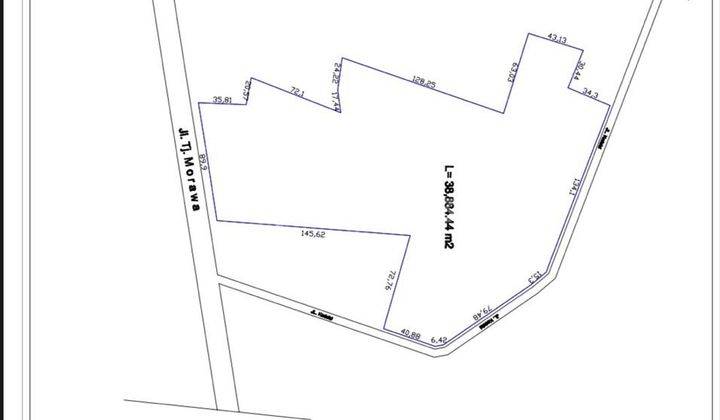 38.307 m² Jalan Raya Tj. Morawa Area Komersil  2