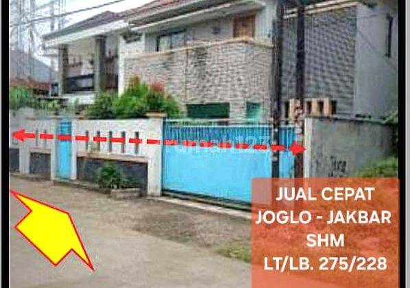 Rumah 2 Lantai Bagus SHM di Kompleks Dephankam Joglo, Jakarta Barat 1