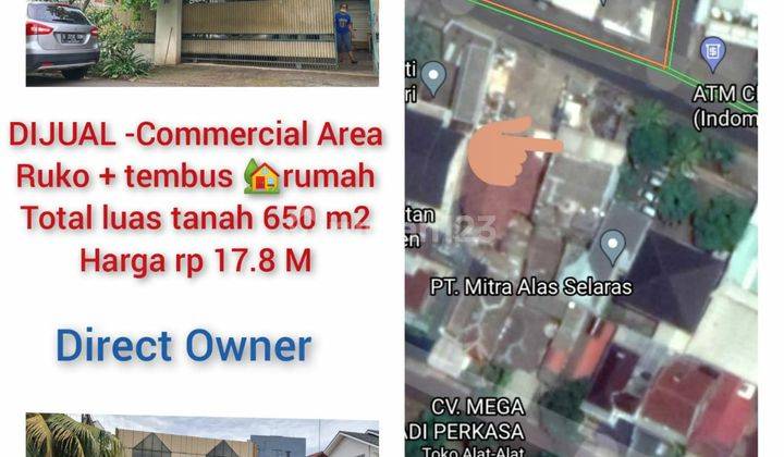 Rumah Dan Ruko Bagus Semi Furnished SHM di Jalan Azalea, Jakarta Barat 1