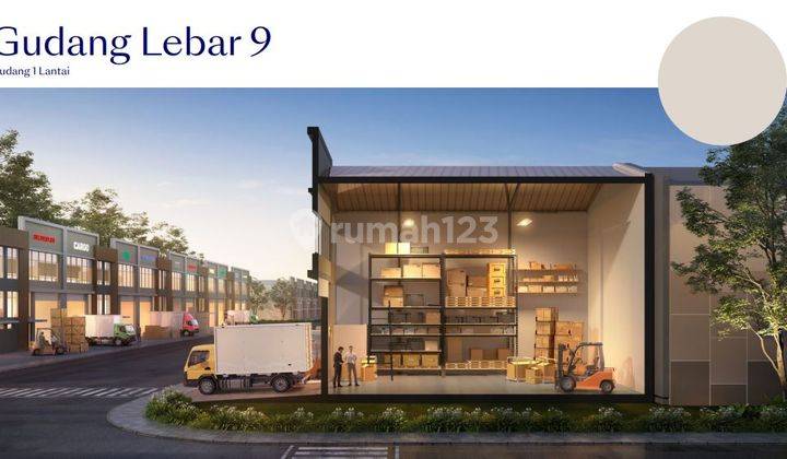 Gudang Bizpark Pik 2 Dijual Uk 9x20 1 Lantai Lokasi Strategis Bisa Cicilan Dan Kpg 1