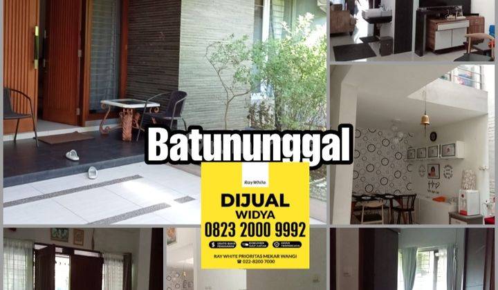 Dijual rumah 2lt tengah kota dlm cluster batununggal 2