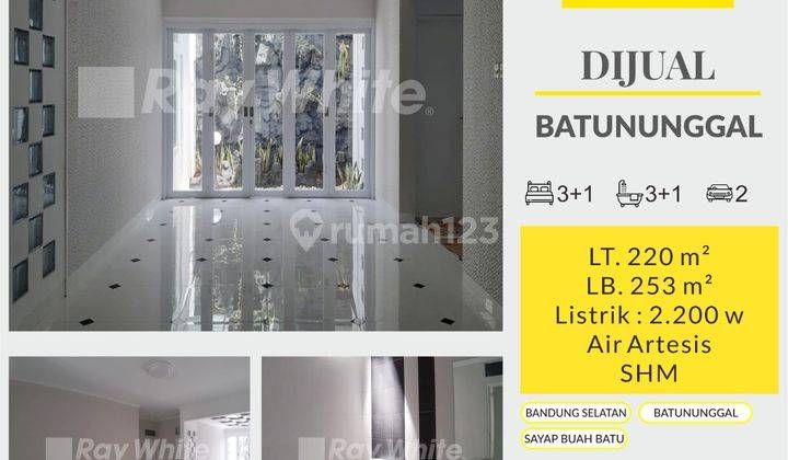 Rumah kaca full renovasi dlm cluster batununggal 1