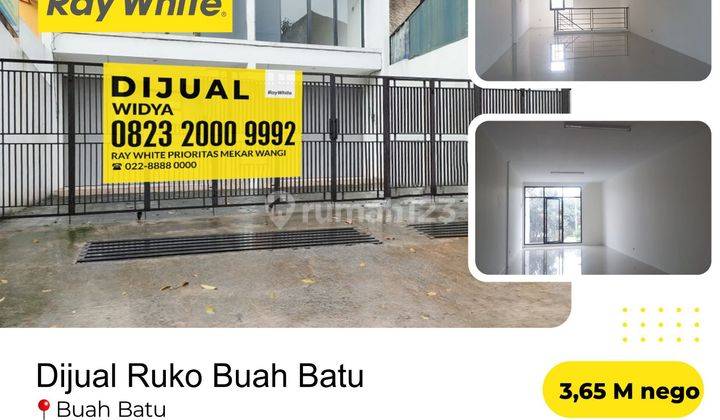 2 ruko baru 2 lantai lokasi strategis di trs bubat 1