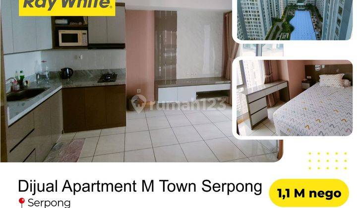 Dijual apartemen m town gading serpong lantai 26 1